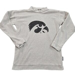 Iowa Hawkeyes Sweatshirt Womens Medium NCAA Football Woolly Threads Pullover